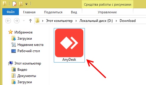 Fișier de instalare AnyDesk