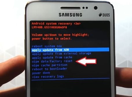 Aplicați actualizarea din opțiunea ADB în Samsung Galaxy