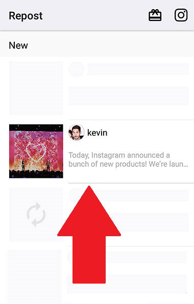 cum să repost pe instagram de pe iPhone