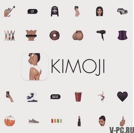Emoticons Kimoji descărcați