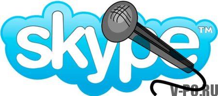 configurare microfon skype